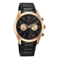 Titan Men Stainless Steel Round Shape Watches(1805KM12)