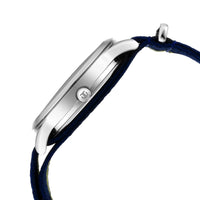 Titan Grey Dial Blue Strap Blue Fabric Analog with Date Watch for Men