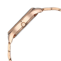 Titan Brown Dial Rose Gold Stainless Steel Strap Analog with Day and Date Watch for Men