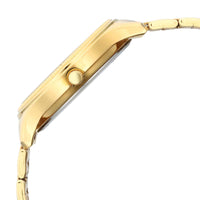 Titan Green Dial Gold Stainless Steel Strap Analog with Day and Date Watch for Men