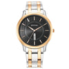 Karishma Black Dial Brass Strap Watch