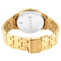 Titan Karishma Radiance Green Dial Analog Stainless Steel Strap watch for Men