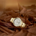 Titan Karishma Quartz Analog Champagne Dial Stainless Steel Strap Watch for Men