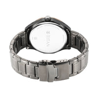 Titan Regalia Opulent Quartz Analog Silver Dial Silver Stainless Steel Strap Watch for Men