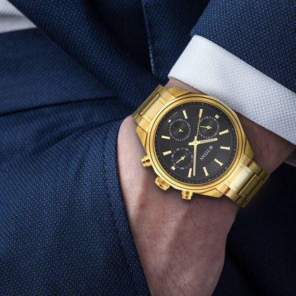 Titan Regalia Opulent Silver Dial Quartz Multifunction Stainless Steel Strap watch for Men