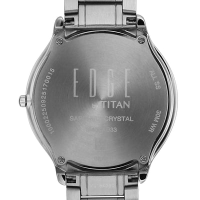 Titan Champagne Dial Two Toned Stainless Steel Strap Analog Watch for Men