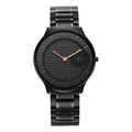 Titan Edge Metal Black Dial Analog Stainless Steel Strap watch for Men
