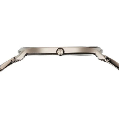 Titan Edge Slim Stainless Steel Strap Brown Dial Analog Watch for Men