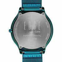 Titan White Round Dial Blue Strap Watch For GEN