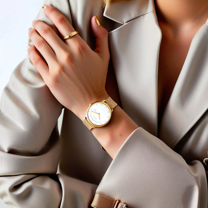 Titan Edge Slim Stainless Steel Strap White Dial Analog Watch for Men