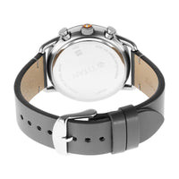 Titan Grey Dial Leather Strap Analog Quartz Watch for Men