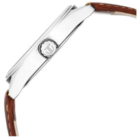 Titan Workwear Blue Dial Brown Leather Strap Analog Watch for Men