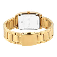 Titan Regalia Opulent White Dial Watch for Men