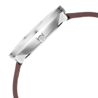 Titan Green Dial Brown Leather Strap Multifunction Watch for Men