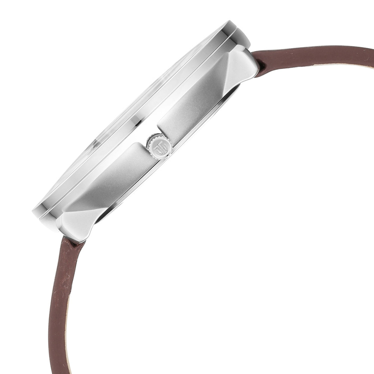 Titan Green Dial Brown Leather Strap Multifunction Watch for Men