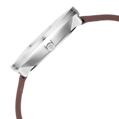 Titan Green Dial Brown Leather Strap Multifunction Watch for Men
