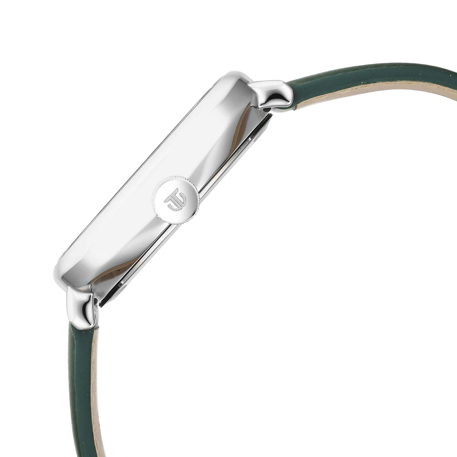 Titan Neo Curve Quartz Analog with Date Green Dial Stainless Steel Strap Watch For Men