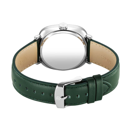 Titan Neo Curve Quartz Analog with Date Green Dial Stainless Steel Strap Watch For Men