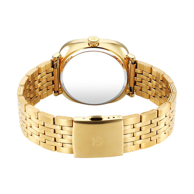 Titan Workwear Green Special Dial Golden Stainless Steel Analog Watch for Men