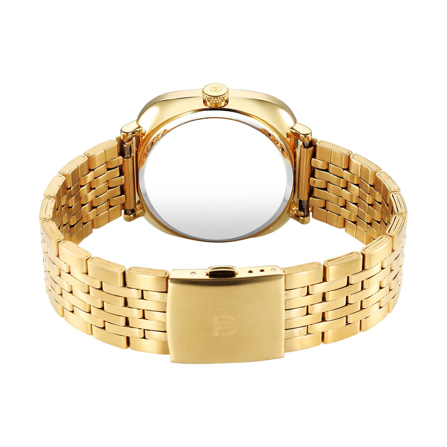 Titan Workwear Green Special Dial Golden Stainless Steel Analog Watch for Men