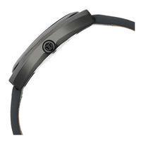 Titan Quartz Analog Anthracite Dial Leather Strap Watch for Men