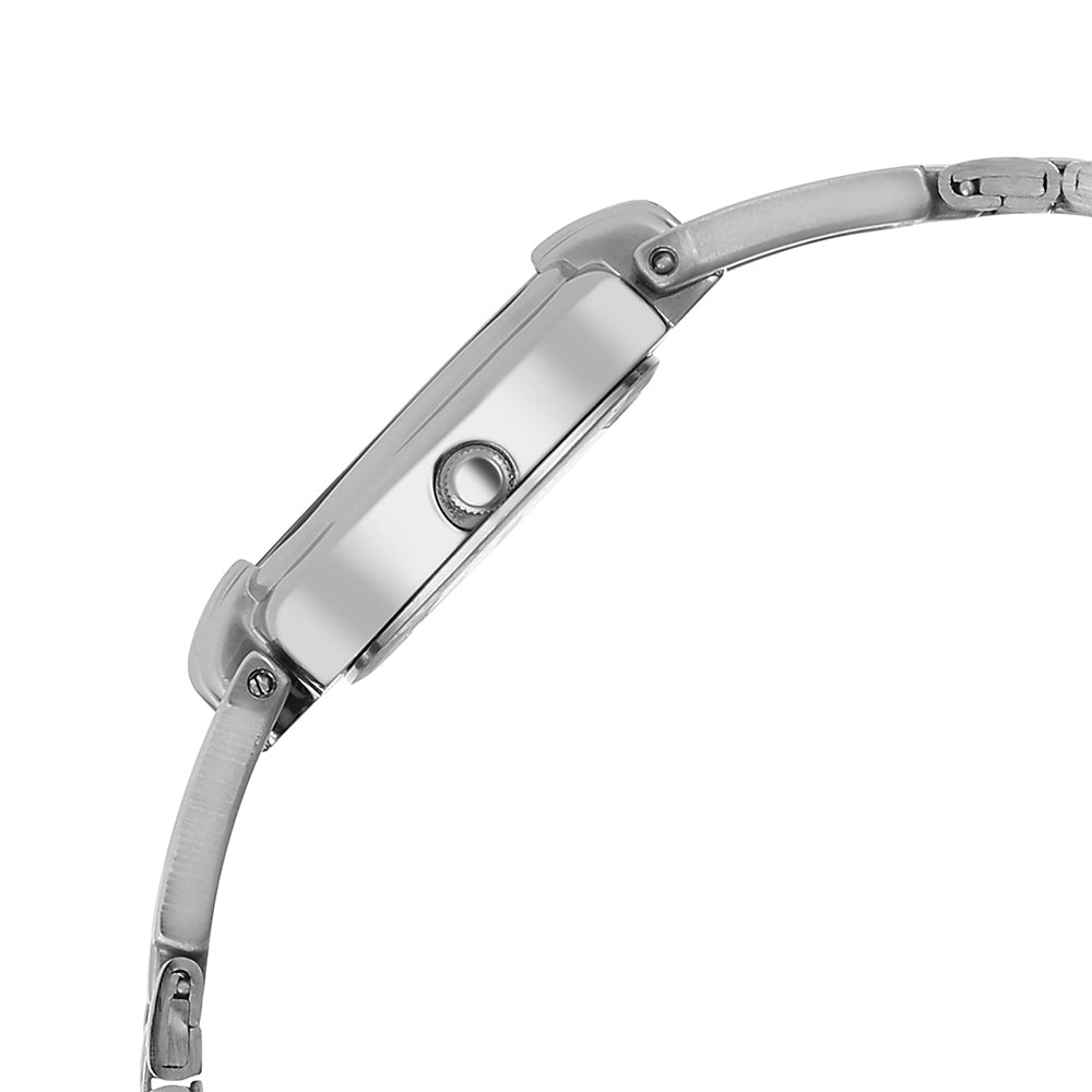 Titan Karishma Silver Dial Metal Strap Watch for Women