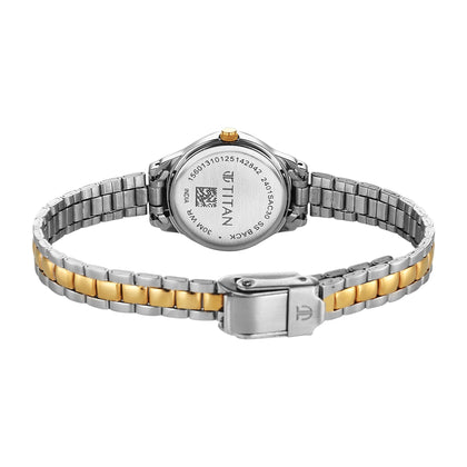 silver gold watch women's
