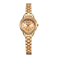 Titan Rose Gold Dial Metal Strap Analog Watch for Women