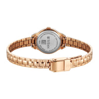 Titan Rose Gold Dial Metal Strap Analog Watch for Women