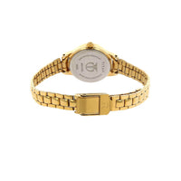 Titan Quartz Analog White Dial Stainless Steel Strap Watch for Women