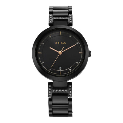 Titan Women Brass Round Shape Watches