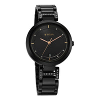 Titan Women Brass Round Shape Watches
