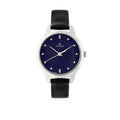 Titan Workwear Blue Dial Women Watch With Leather Strap