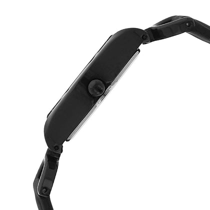 Titan Quartz Analog Black Dial Leather Strap Watch for Women