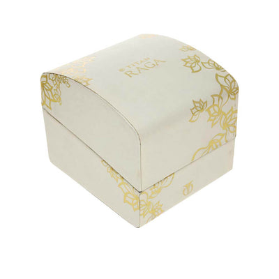 Titan Quartz Analog Black Dial Leather Strap Watch for Women