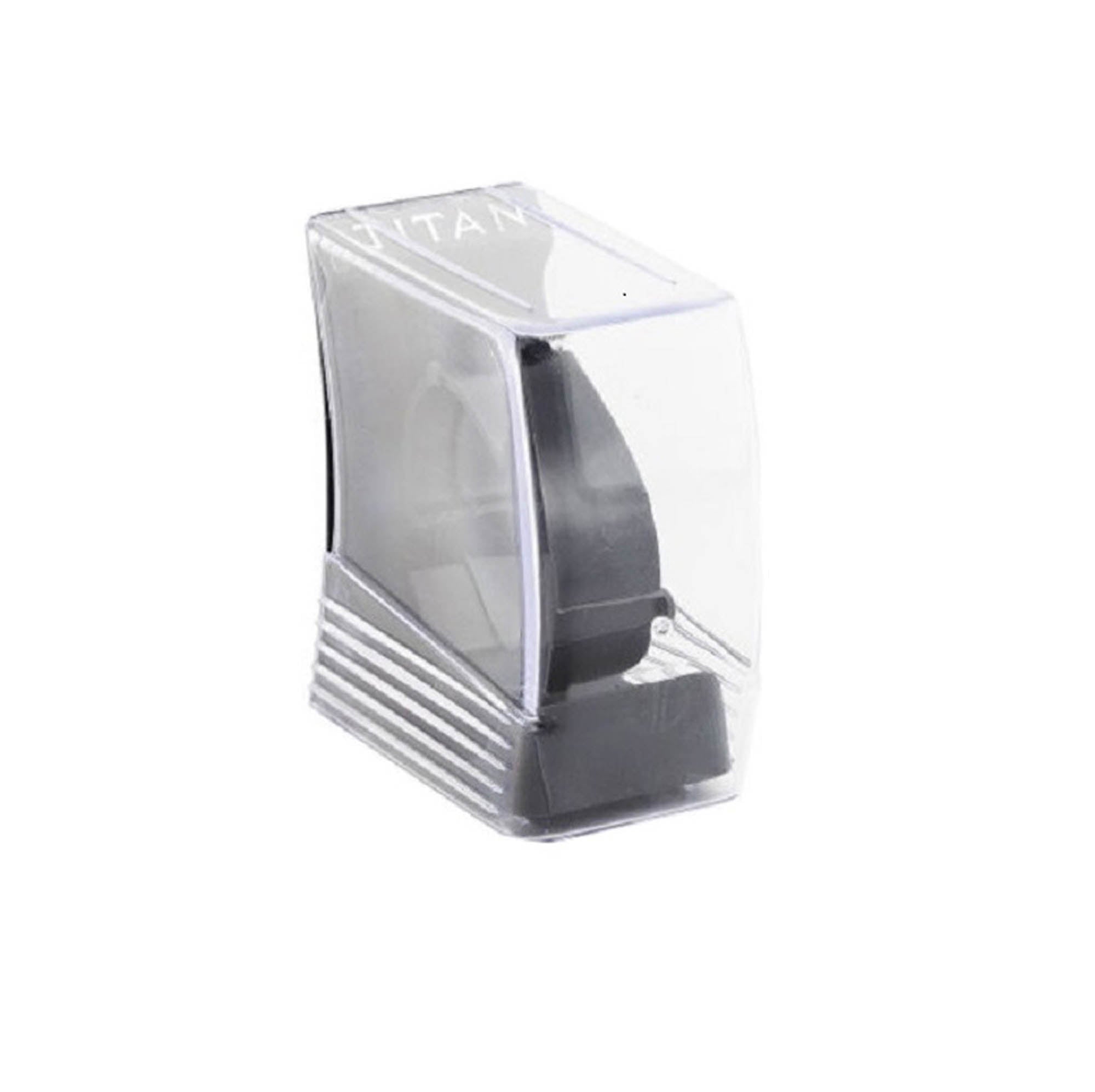 Titan Quartz Analog Champagne Dial Stainless Steel Strap Watch for Women