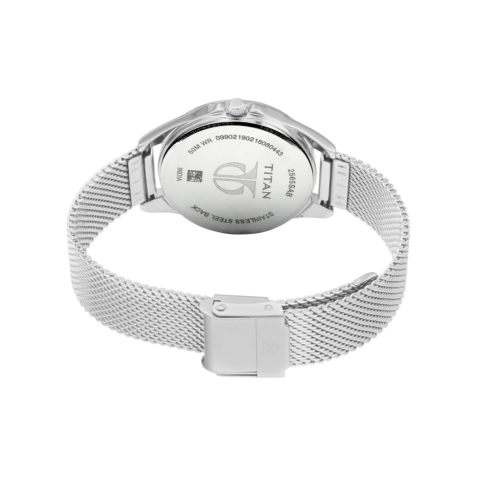 Titan Sparkle Blue Dial Alog Watch for Women