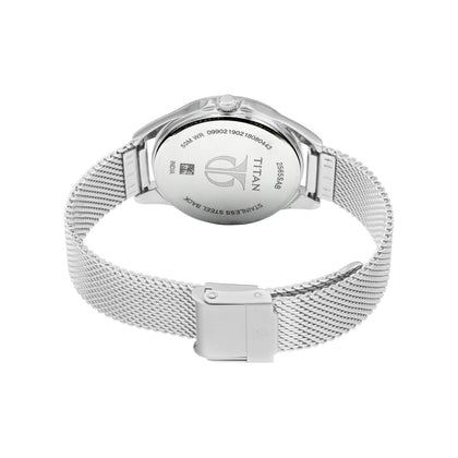 Titan Sparkle Blue Dial Analog Watch for Women