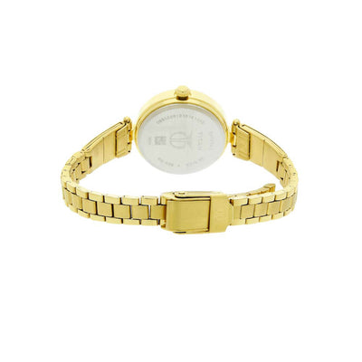 Titan Karishma Champagne Dial Women Watch With Stainless Steel Strap