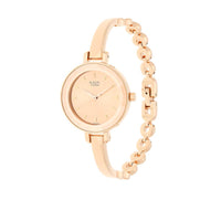 Titan Raga Viva Quartz Analog Rose Gold Round Dial Rose Gold Metal Strap Watch For Women