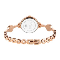 Titan Raga Viva Quartz Analog Rose Gold Dial Metal Strap Watch for Women