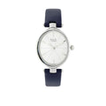 Titan Raga Viva Silver Dial Analog Leather Strap watch for Women