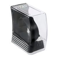 Titan Quartz Analog Champagne Dial Stainless Steel Strap Watch for Women