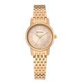 Titan Quartz Analog Rose Gold Dial Metal Strap Watch for Women