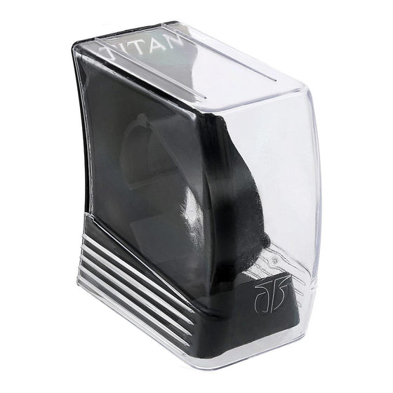 Titan Quartz Analog Champagne Round Dial Golden Stainless Steel Strap Watch For Women