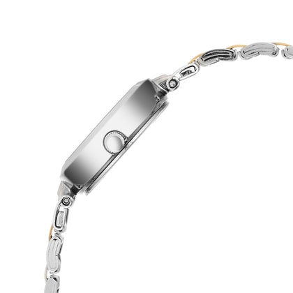 women's gold and silver watch
