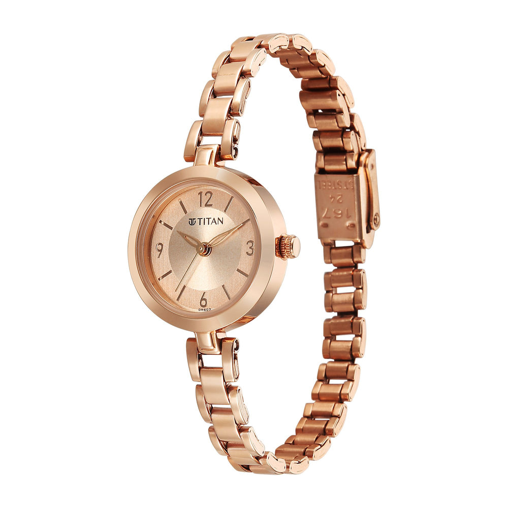 rose gold women's watch
