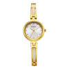 Titan Silver Dial Gold Metal Strap Analog Watch for Women 2601YM06