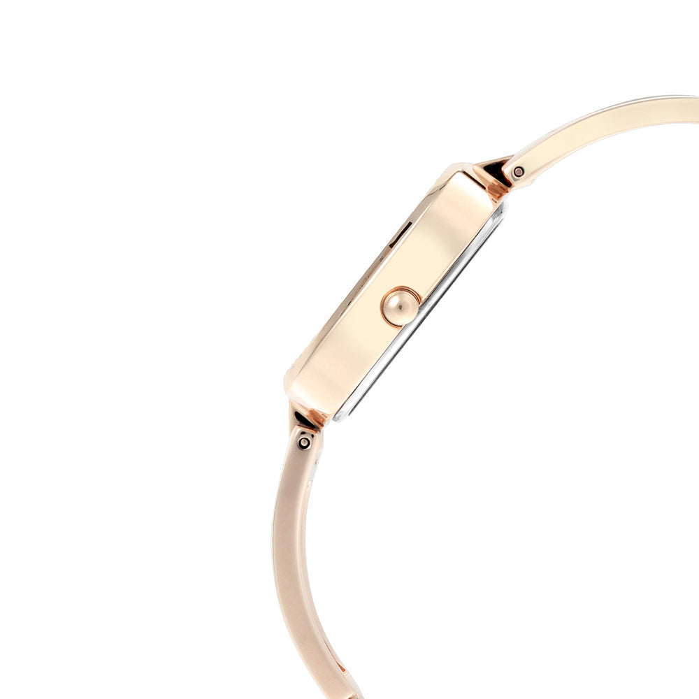 Titan Raga Viva Grey Dial Analog with Date Rose Gold Metal Strap watch for Women