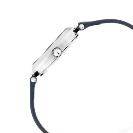 Titan Raga Viva Blue Dial Analog Leather Strap watch for Women